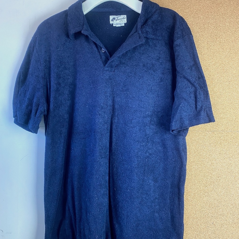 Trunks Terry Polo Shirt like new